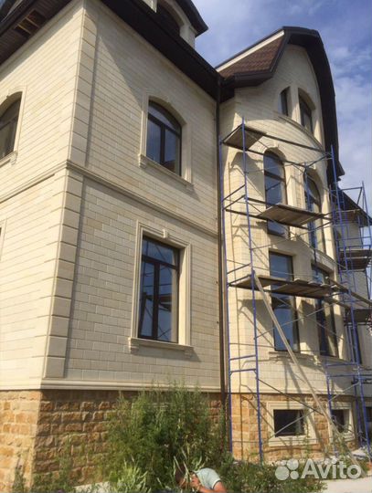 Облицовка дагестанским камнем