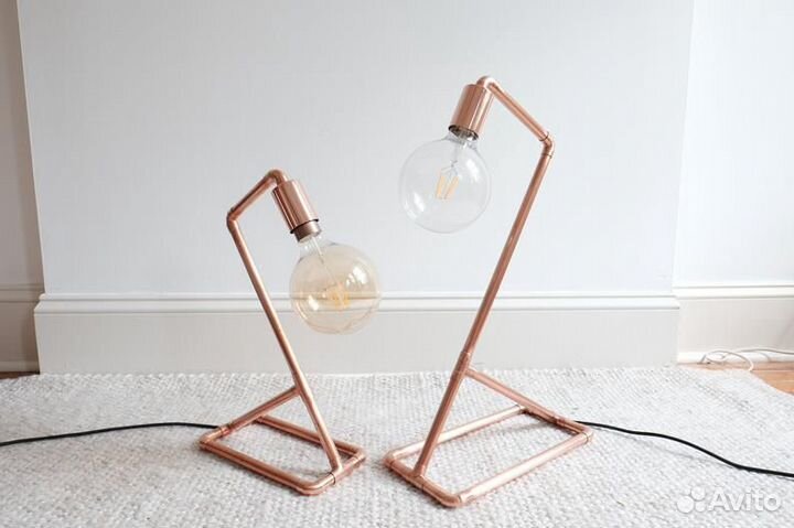 Лампа настольная loft