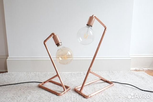 Лампа настольная loft