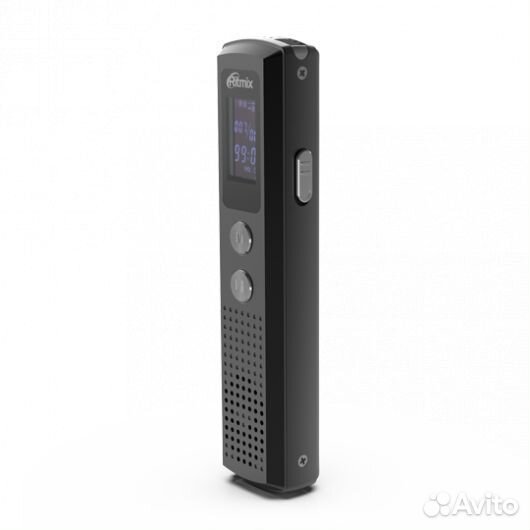 Диктофон ritmix RR-145 8Gb black (MP3,WAV, аудиоплеер)