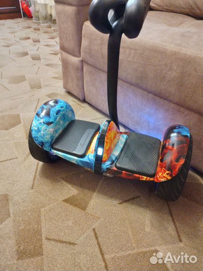 Гироскутер с ручкой бу