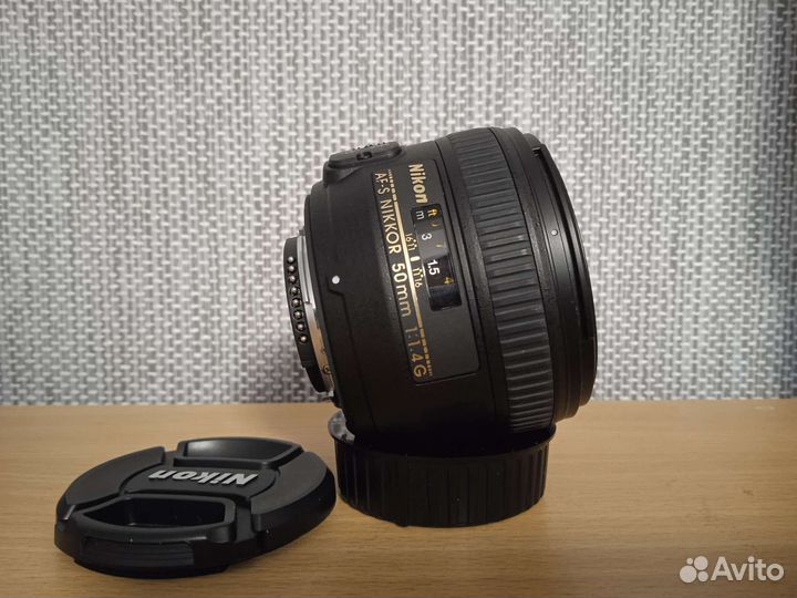 Объектив 50mm 1.4g af s nikkor