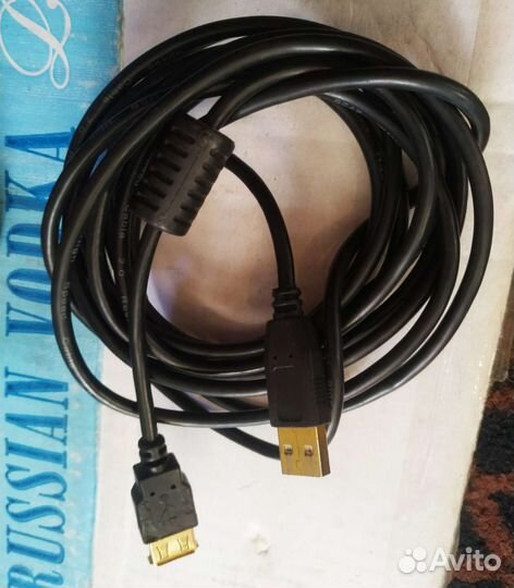 Кабель для компьютера USB удлинитель 3 метра