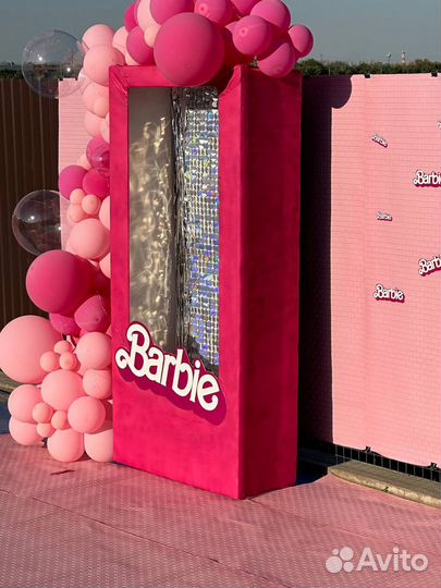 Фотозона / Коробка барби для фотосессии
