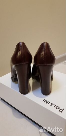 Pollini 37 размер натуральная кожа