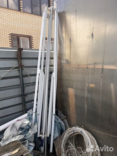 Каркас уличного зонта с основанием