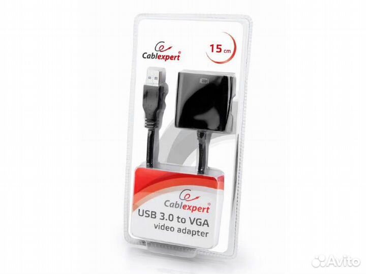 Видеоадаптер (конвертер) USB 3.0 - VGA Cable