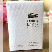 Мужская туалетная вода lacoste L.12.12 Blanc 50мл