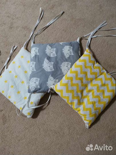 Бортики в кроватку