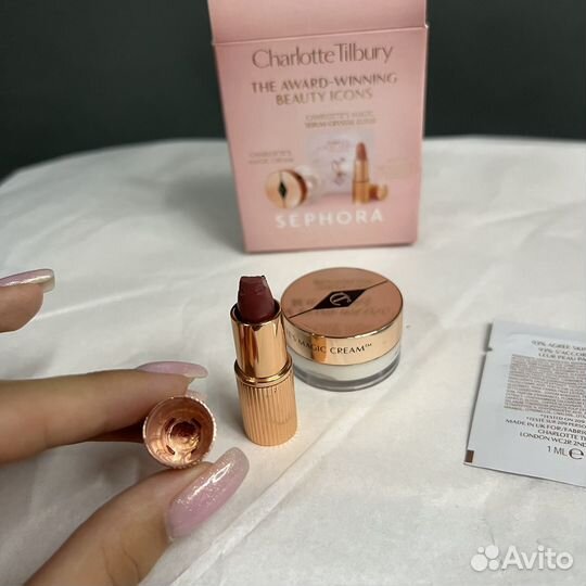 Набор Charlotte Tilbury крем помада