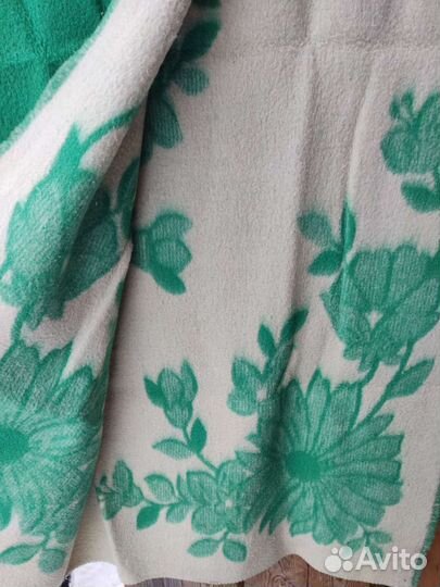 Одеяло шерстяное бу