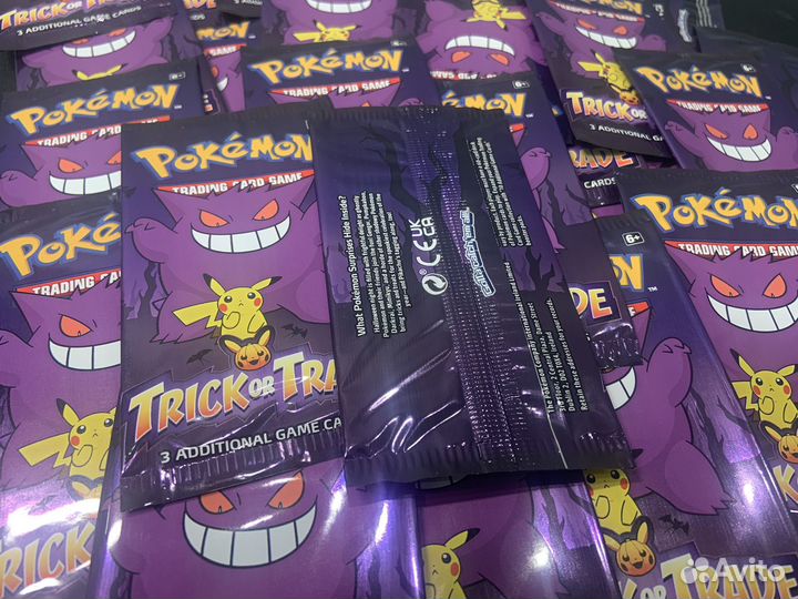 Pokemon Trick or trade(продажа от 3-х штук)