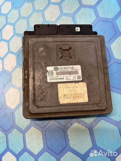 Блок управления двигателем 03G906018AS