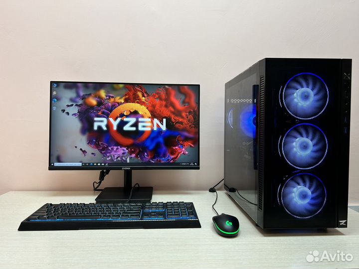 Игровой системный блок (Ryzen 5 / RTX)