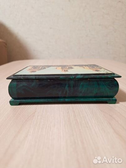 Шкатулка лаковая СССР