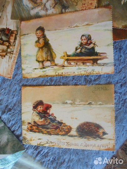 Елизавета Бём 15 откр со старинных литографий