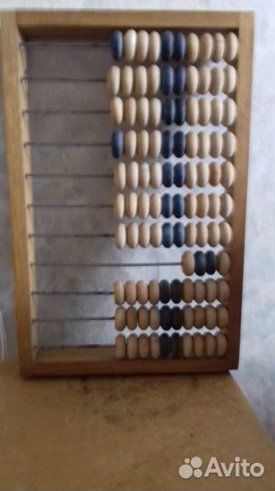 Счеты бухгалтерские деревянные,СССР. Новые,1961г