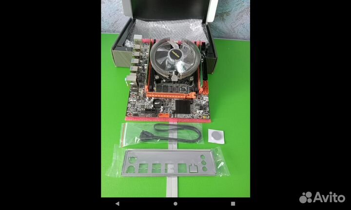 Материнская плата ddr 4 82 12ядер для Кровель.раб