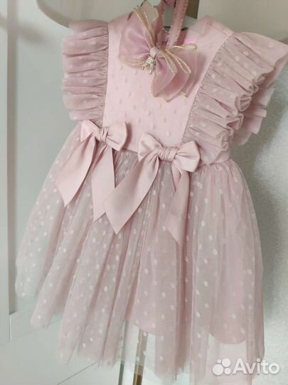 Платье для девочки на годик