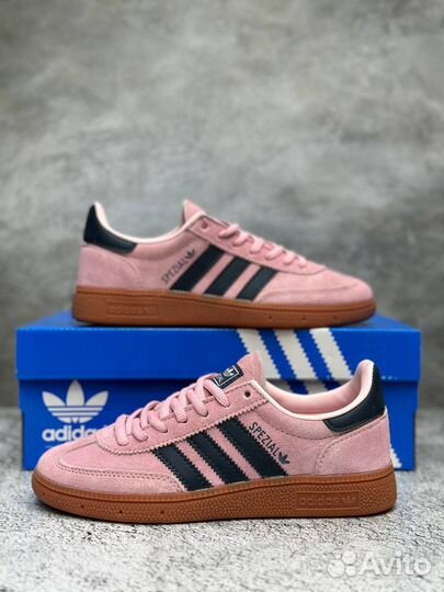 Кеды Adidas Spezial розовые арт:430