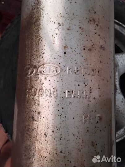 Банка глушителя Kia rio 3, Hyundai