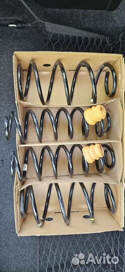 Пружины ппд на Skoda Octavia A7 FL 1.8DSG