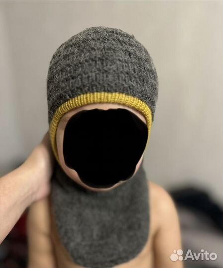 Шапка ручная работа шлем 48-52