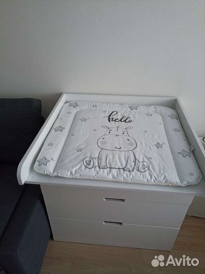 Пеленальная доска на комод