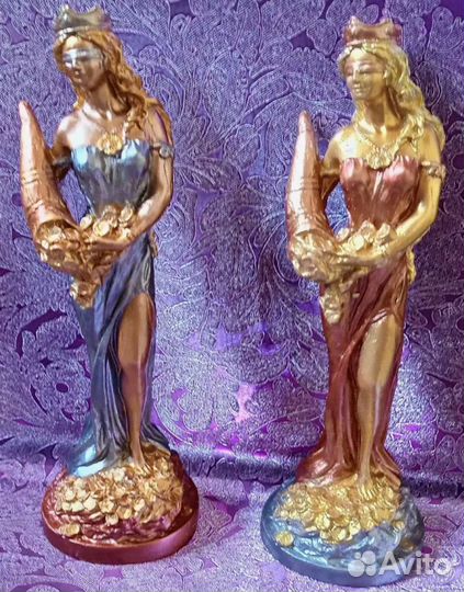 Свеча, статуэтка Фортуна