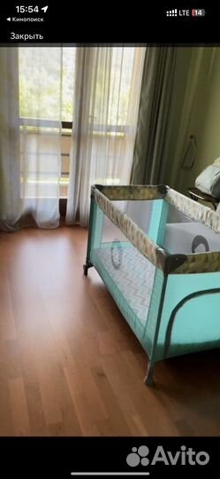 Кроватка с матрасом манеж прокат аренда продажа