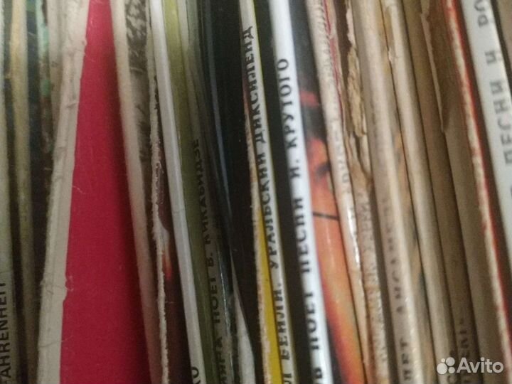 Виниловые пластинки СССР мелодия