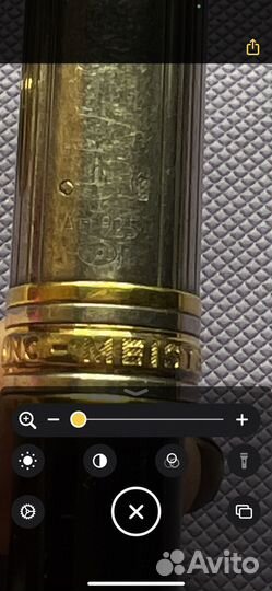 Ручка серебра Montblanc Meisterstuck ручка