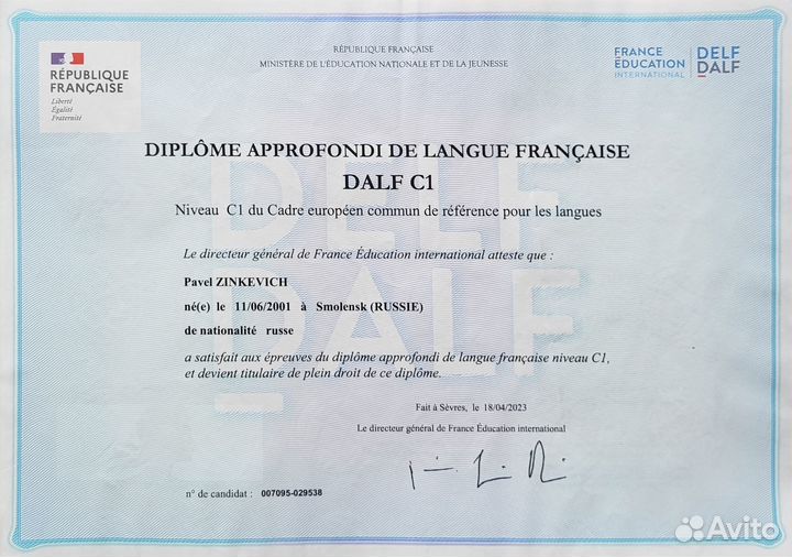 Репетитор по английскому и французскому языкам