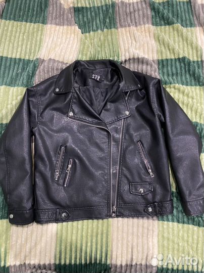 Куртка кожаная женская