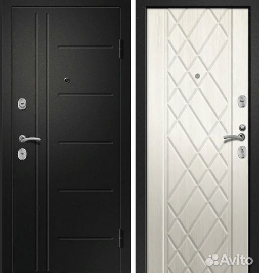 Двери для квартиры с зеркалом