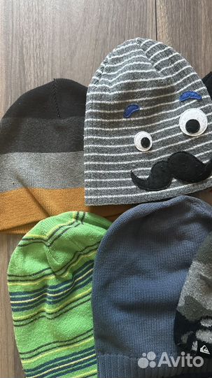 Шапка для мальчика пакетом