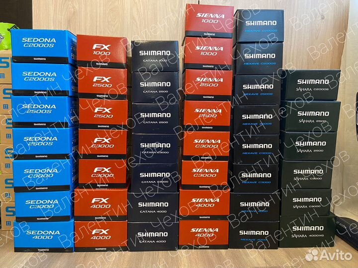 Катушки Shimano оригинал