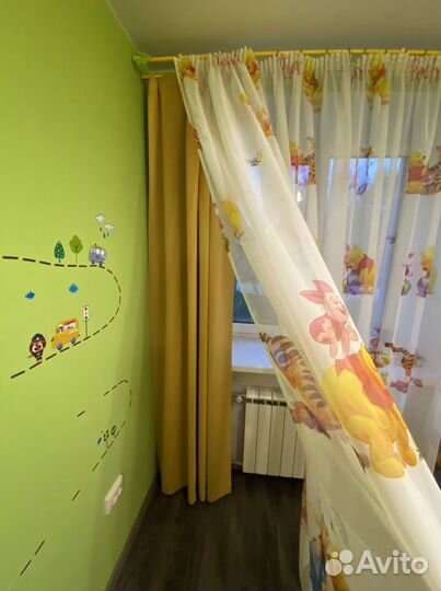 Детский карниз тюль шторы