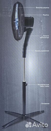 Вентилятор напольный Polaris