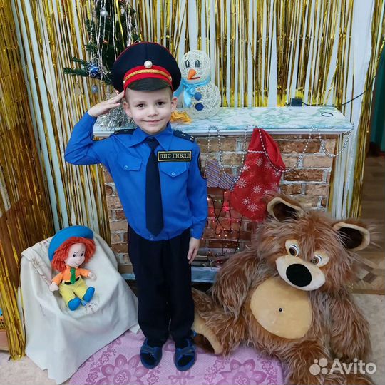 Костюм полицейского на мальчика 110-116