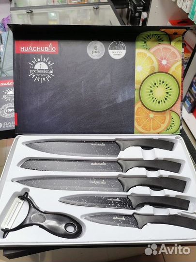 Набор кухонных ножей. Доставка бесплатно