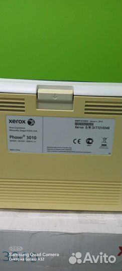 Принтер Xerox phaser 3010