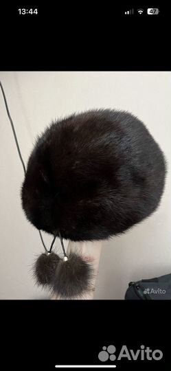 Шапка норковая женская