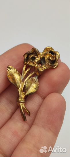 Брошь винтажная 1960-1980-е гг. №28 224 Размер и с