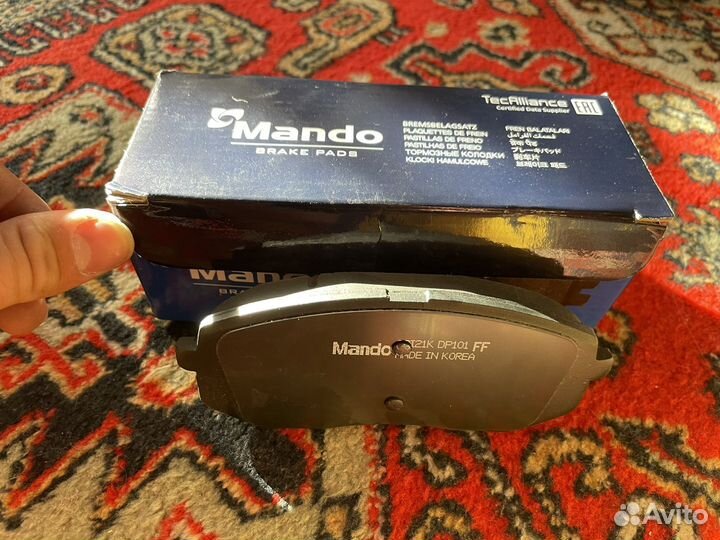 Тормозные колодки на kia sportage 4 передние