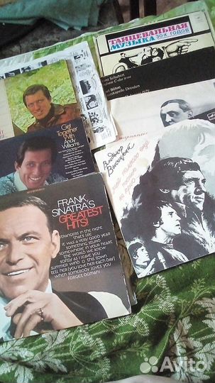 Пластинки Sinatras Andy Williams.муз 30г.классика