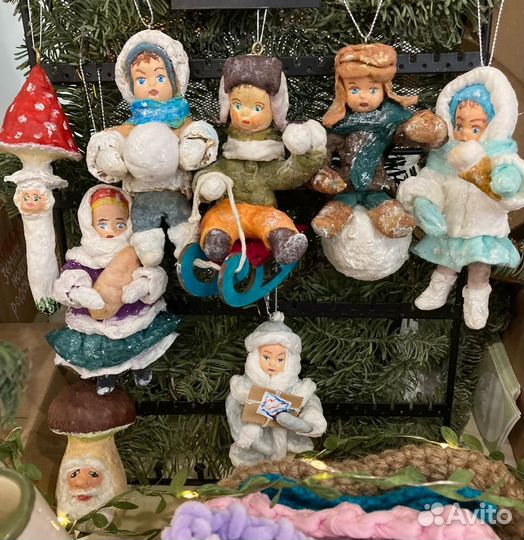 Ватные игрушки