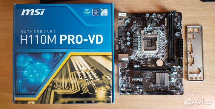 Материнская плата MSI H110M PRO-VD