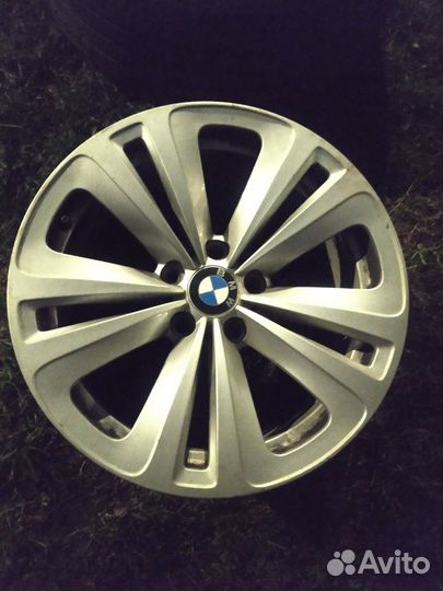 Колёса литые с резиной бмв 4 шт + диск bmw f01