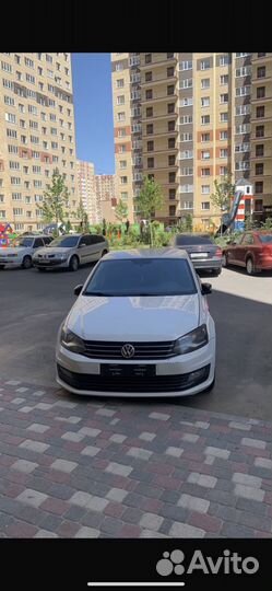 Volkswagen Polo 1.6 AT, 2017, 110 000 км